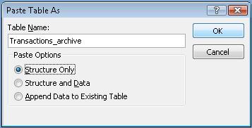 Paste Table As