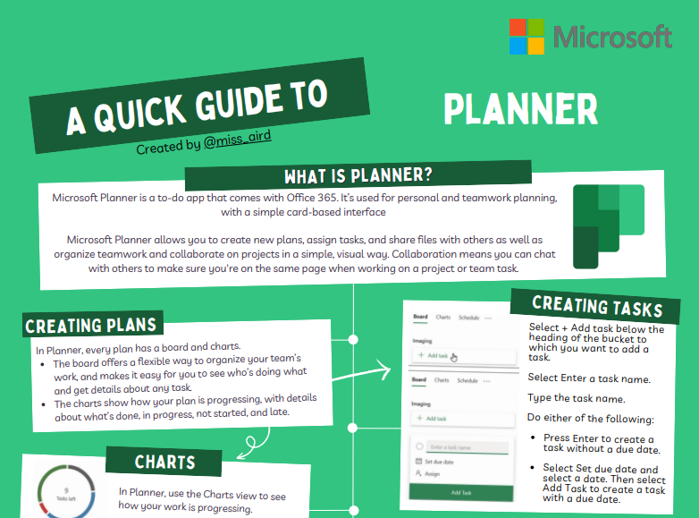 Screenshot of planner.