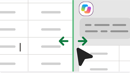 Illustration of comparing results from Microsoft Copilot